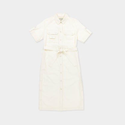 Tilley Tencel Cotton Safari Midi Dress