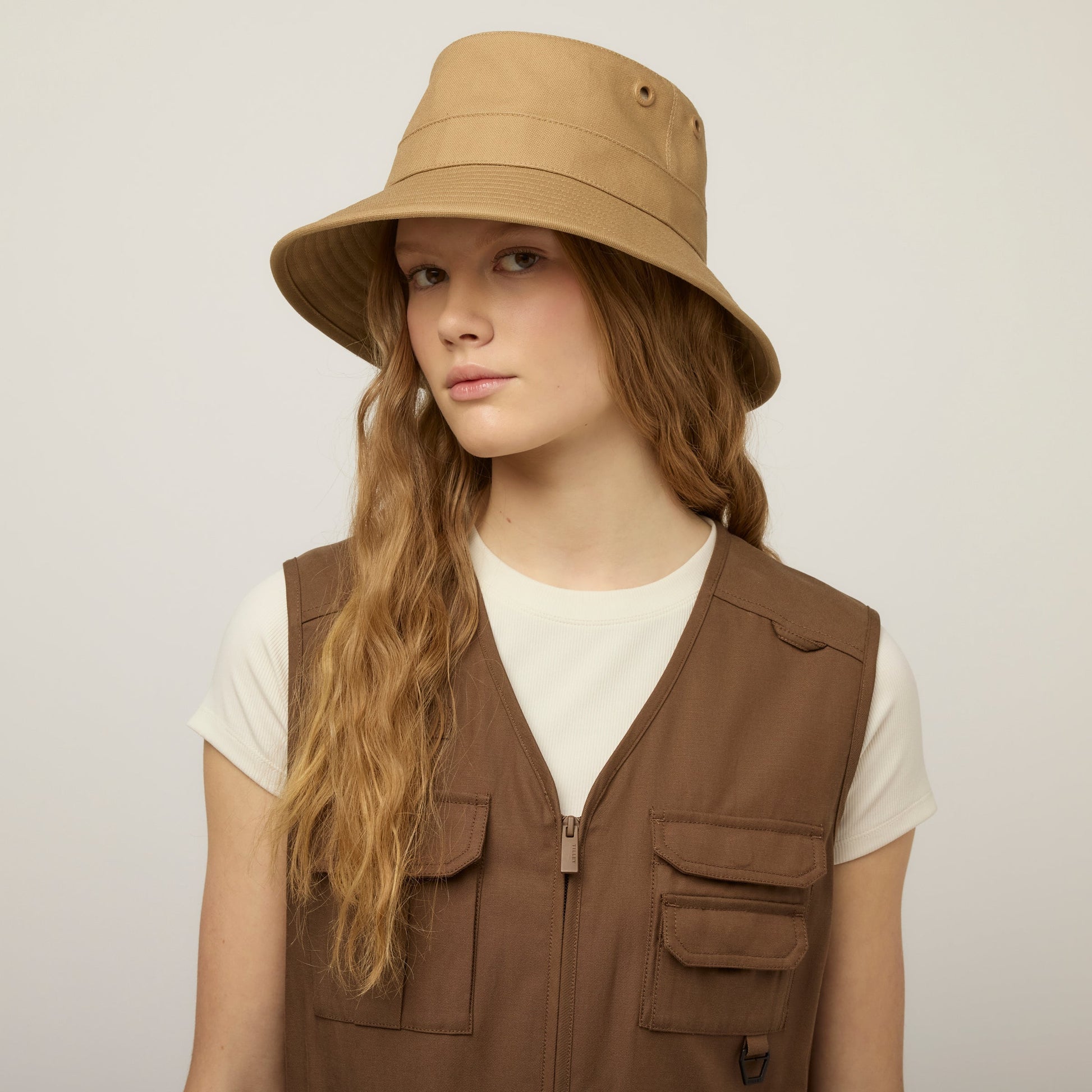 Tilley Tencel Cotton Safari Vest Dress