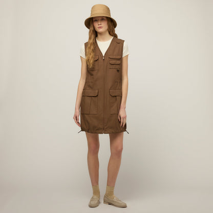 Tilley Tencel Cotton Safari Vest Dress