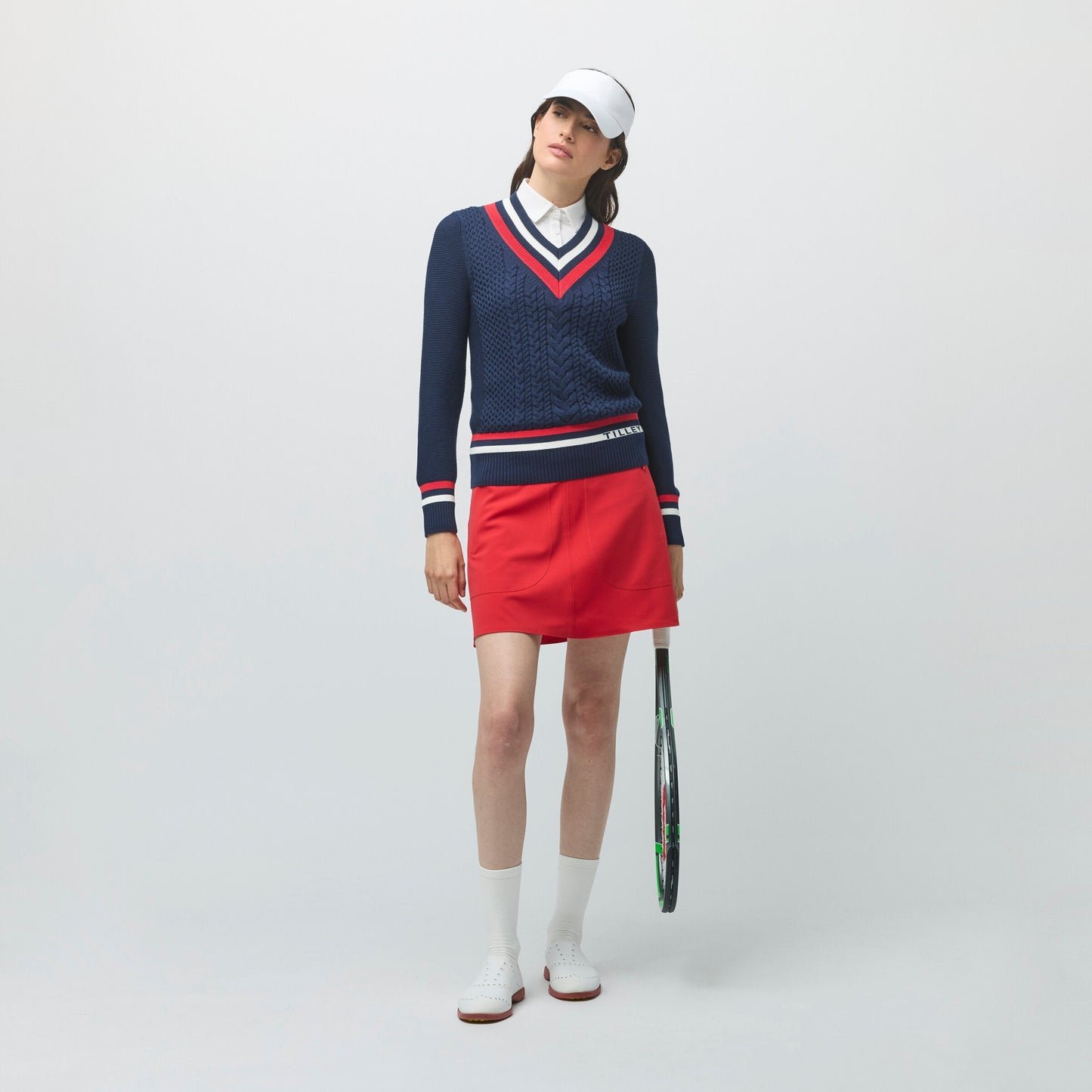 Tilley Preppy Deep V Sweater