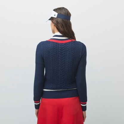 Tilley Preppy Deep V Sweater