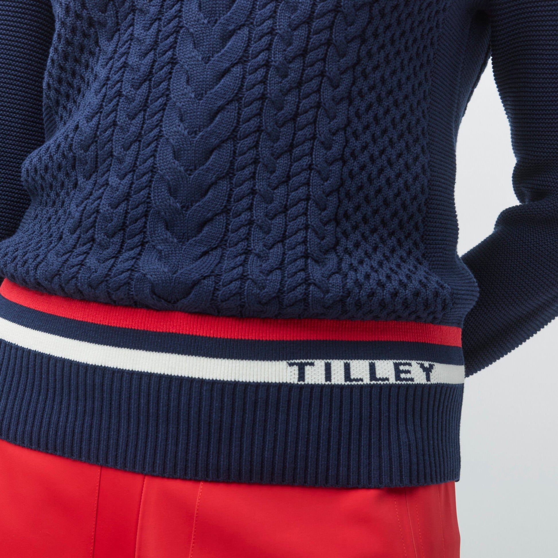 Tilley Preppy Deep V Sweater