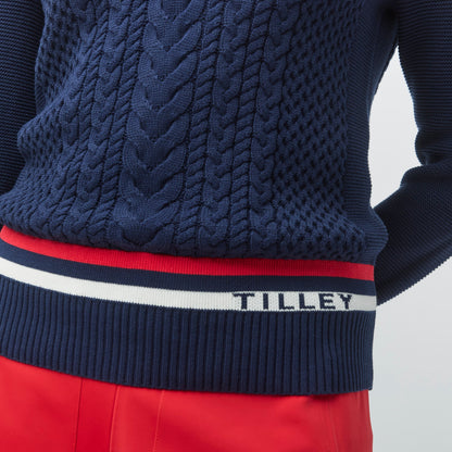 Tilley Preppy Deep V Sweater
