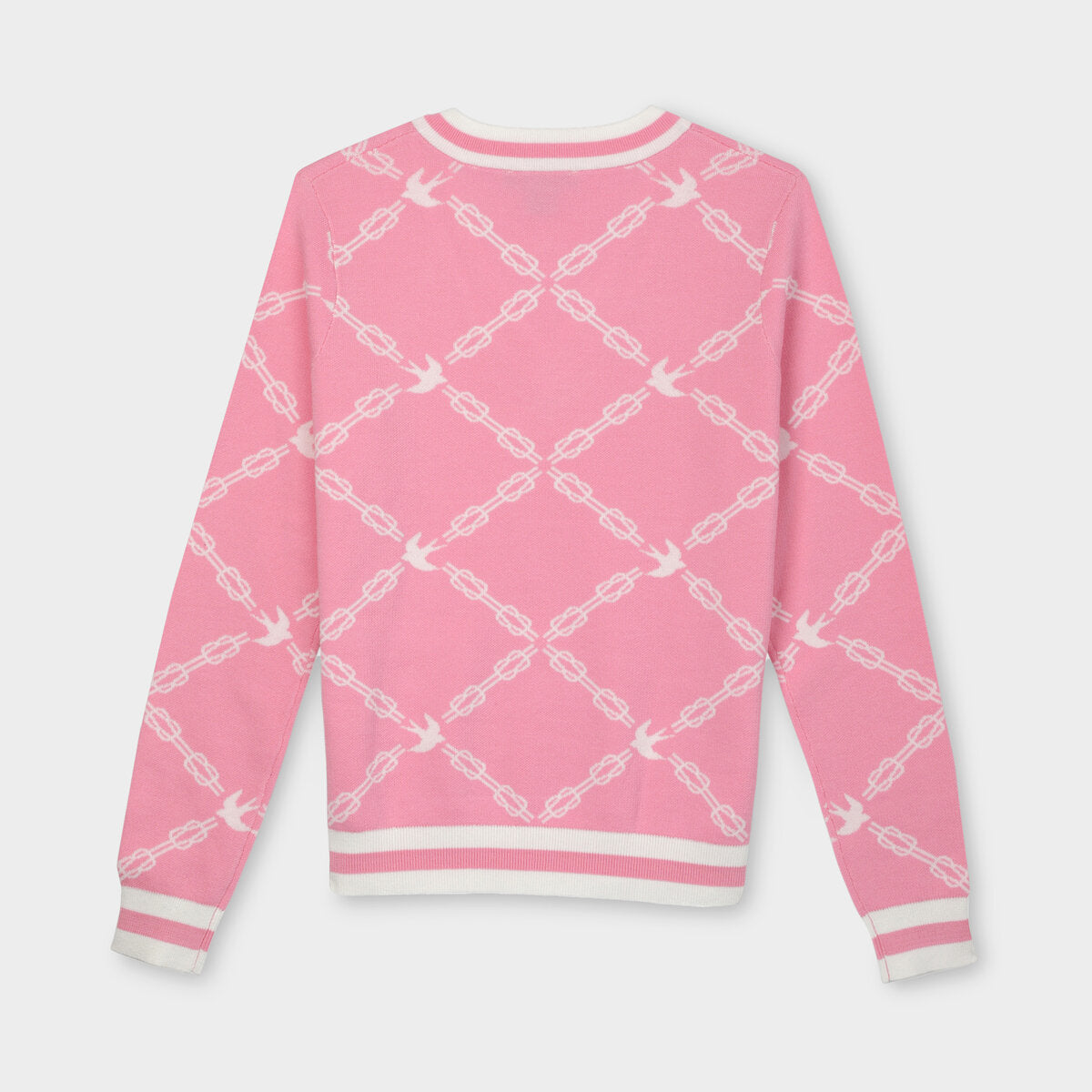 Tilley Jacquard V-Neck Sweater