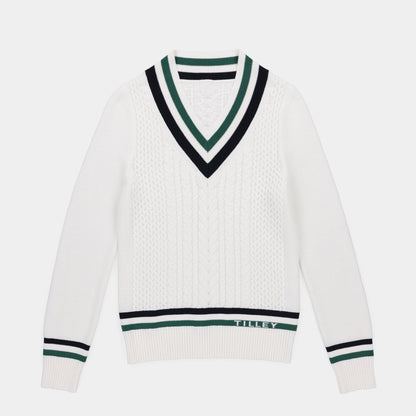 Tilley Preppy Deep V Sweater