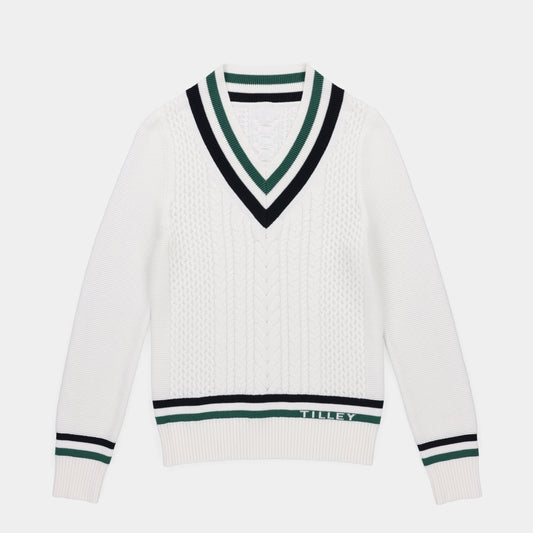 Tilley Preppy Deep V Sweater