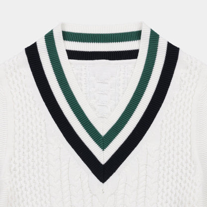 Tilley Preppy Deep V Sweater