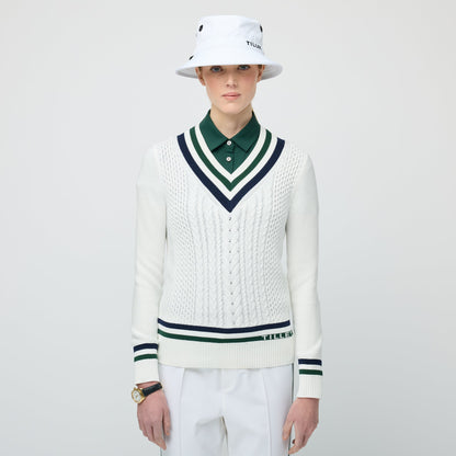 Tilley Preppy Deep V Sweater