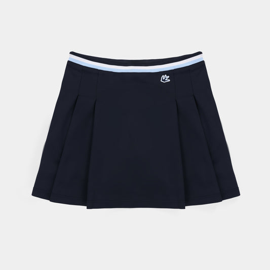 Tilley Striped Airloft Pleated Skirt