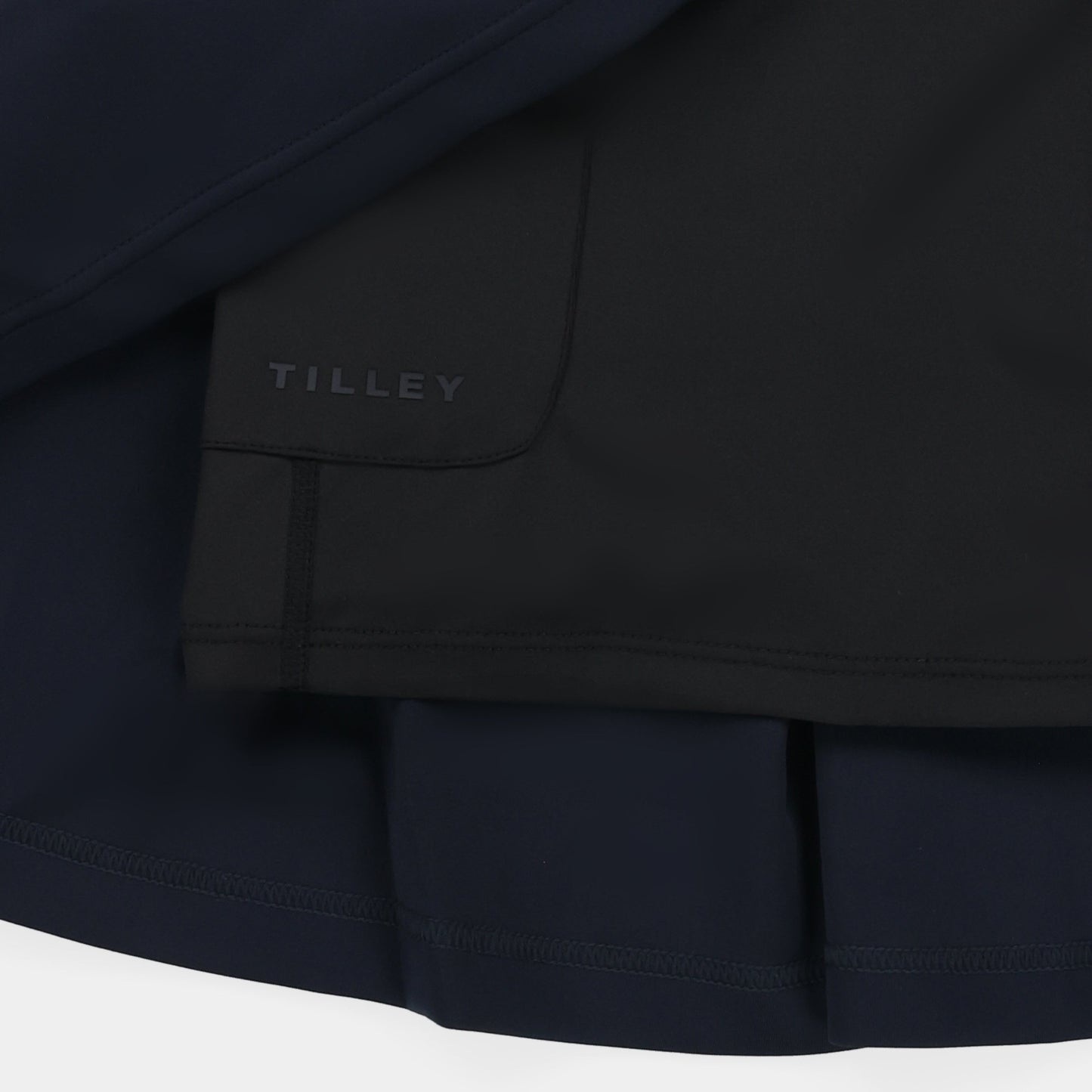 Tilley Striped Airloft Pleated Skirt
