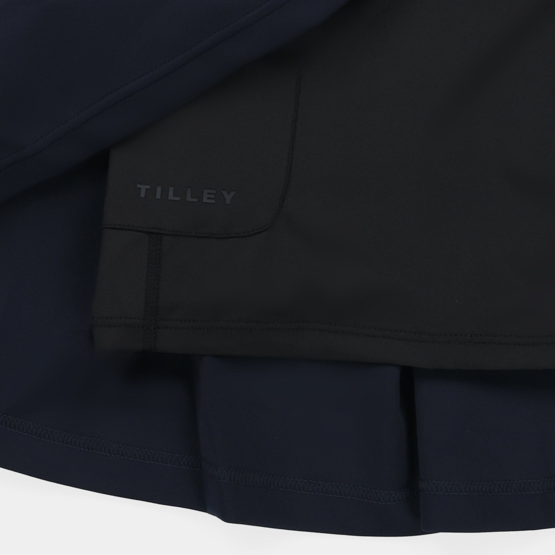 Tilley Striped Airloft Pleated Skirt