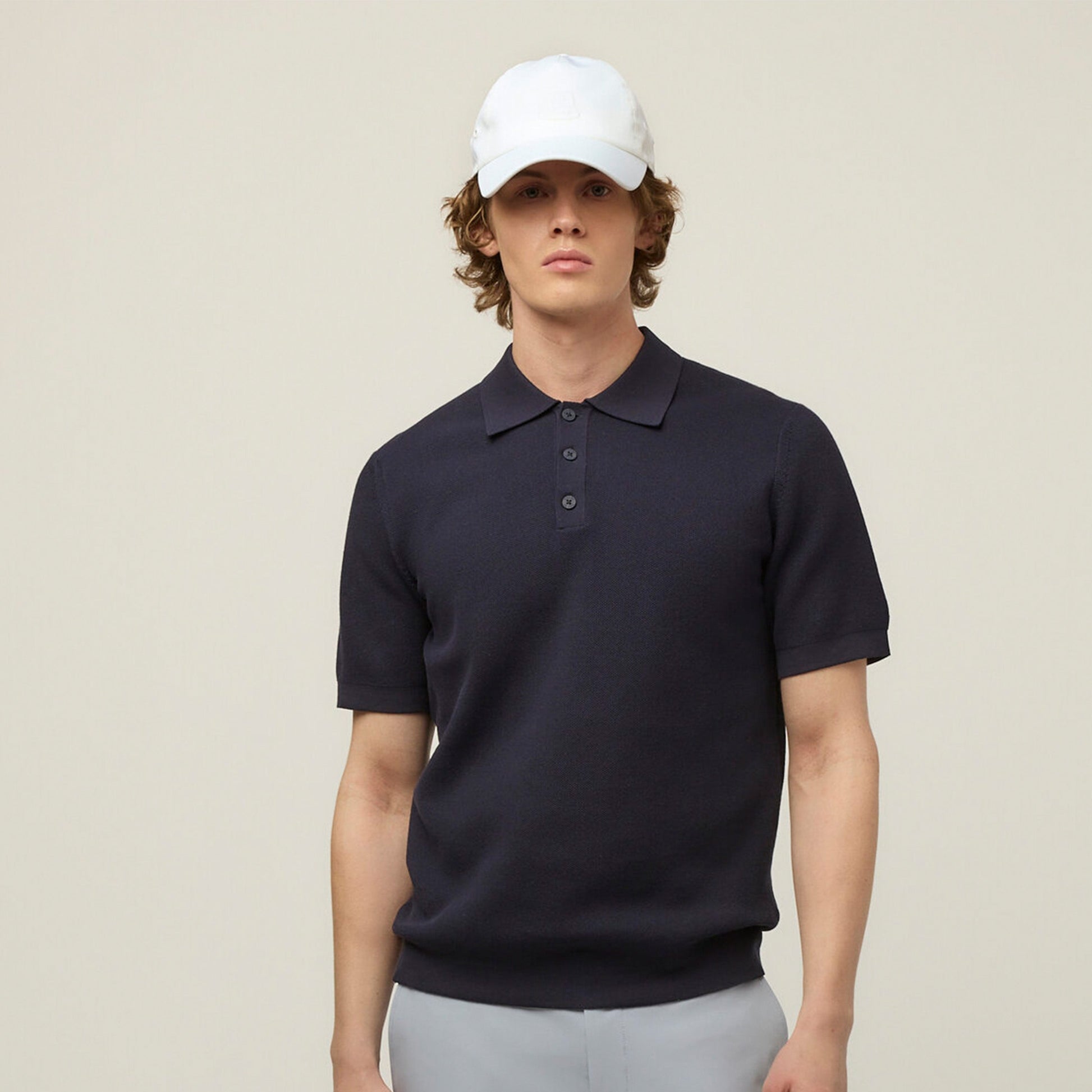 Tilley Textured Polo Sweater
