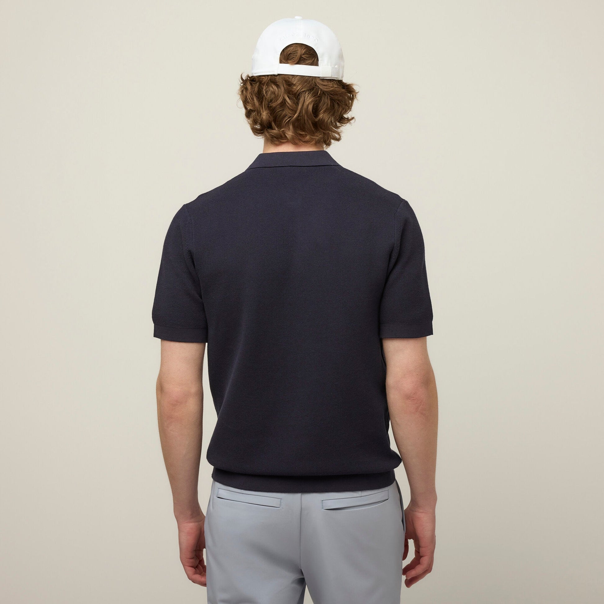 Tilley Textured Polo Sweater