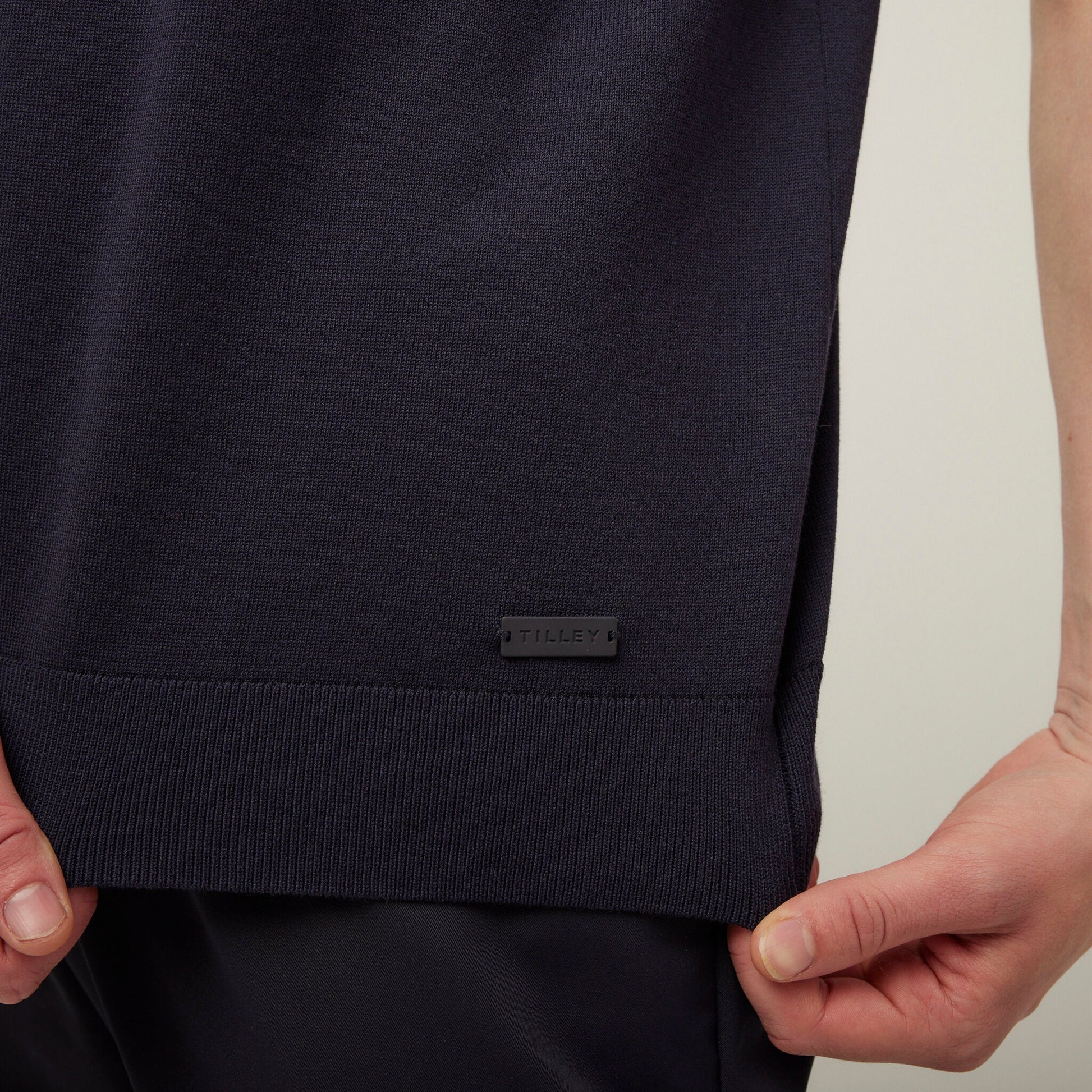 Tilley Cotton Nylon Knit Tee
