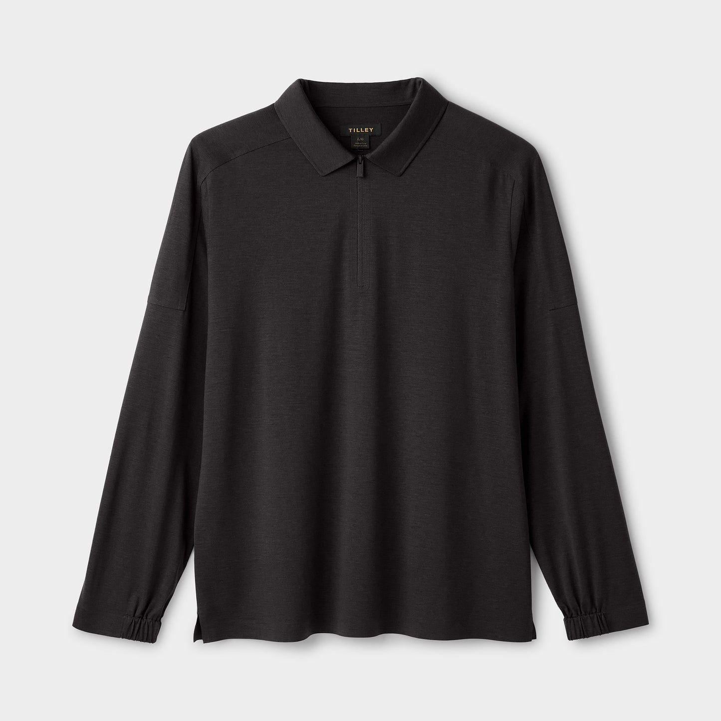 Tilley Merino LS Zip Polo