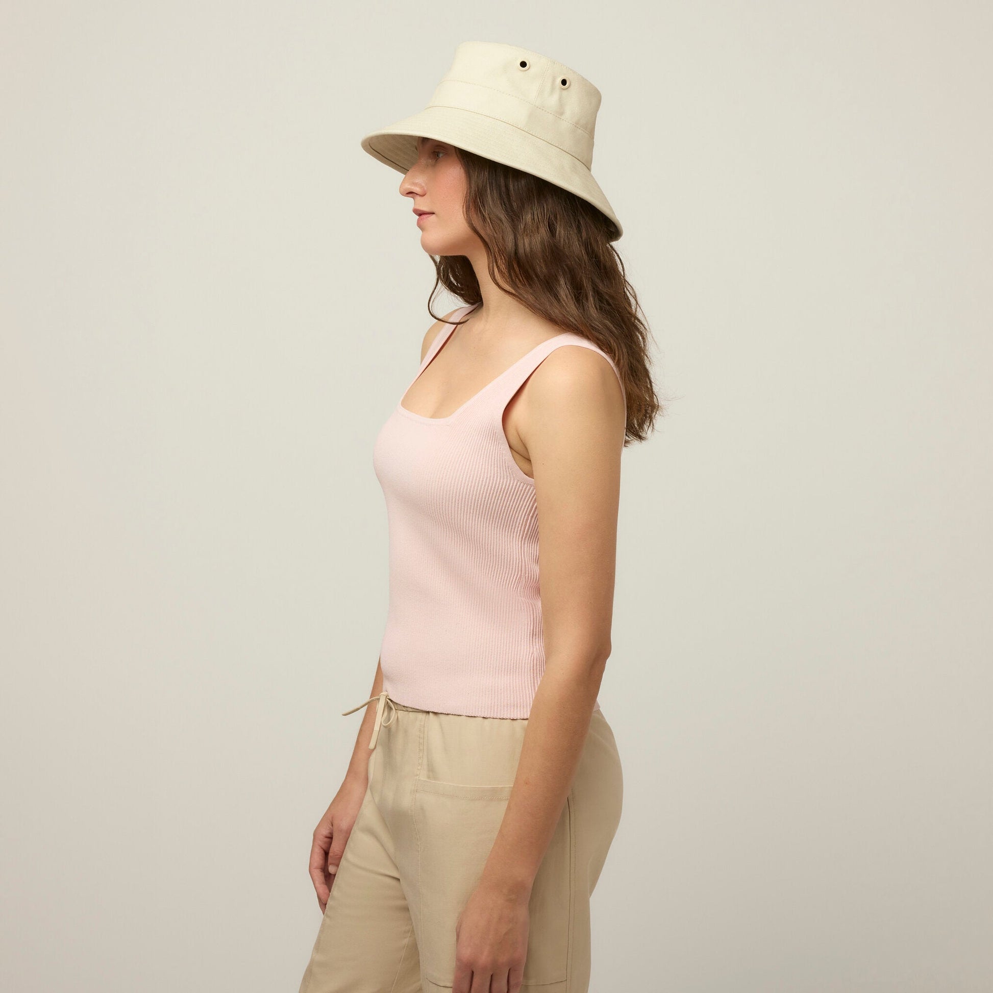 Tilley Square Neck Rib Shell