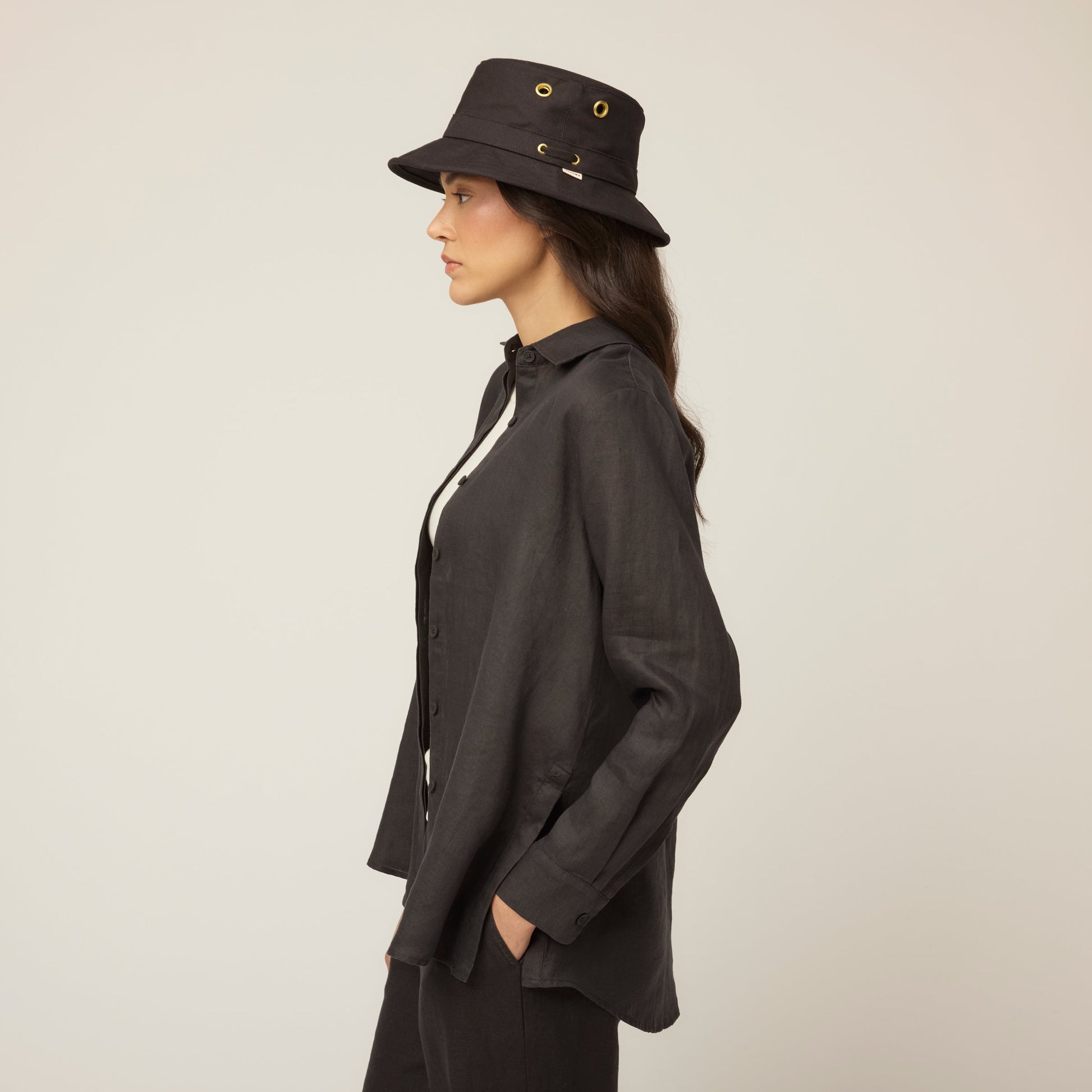 Tilley Linen Side Open Shirt