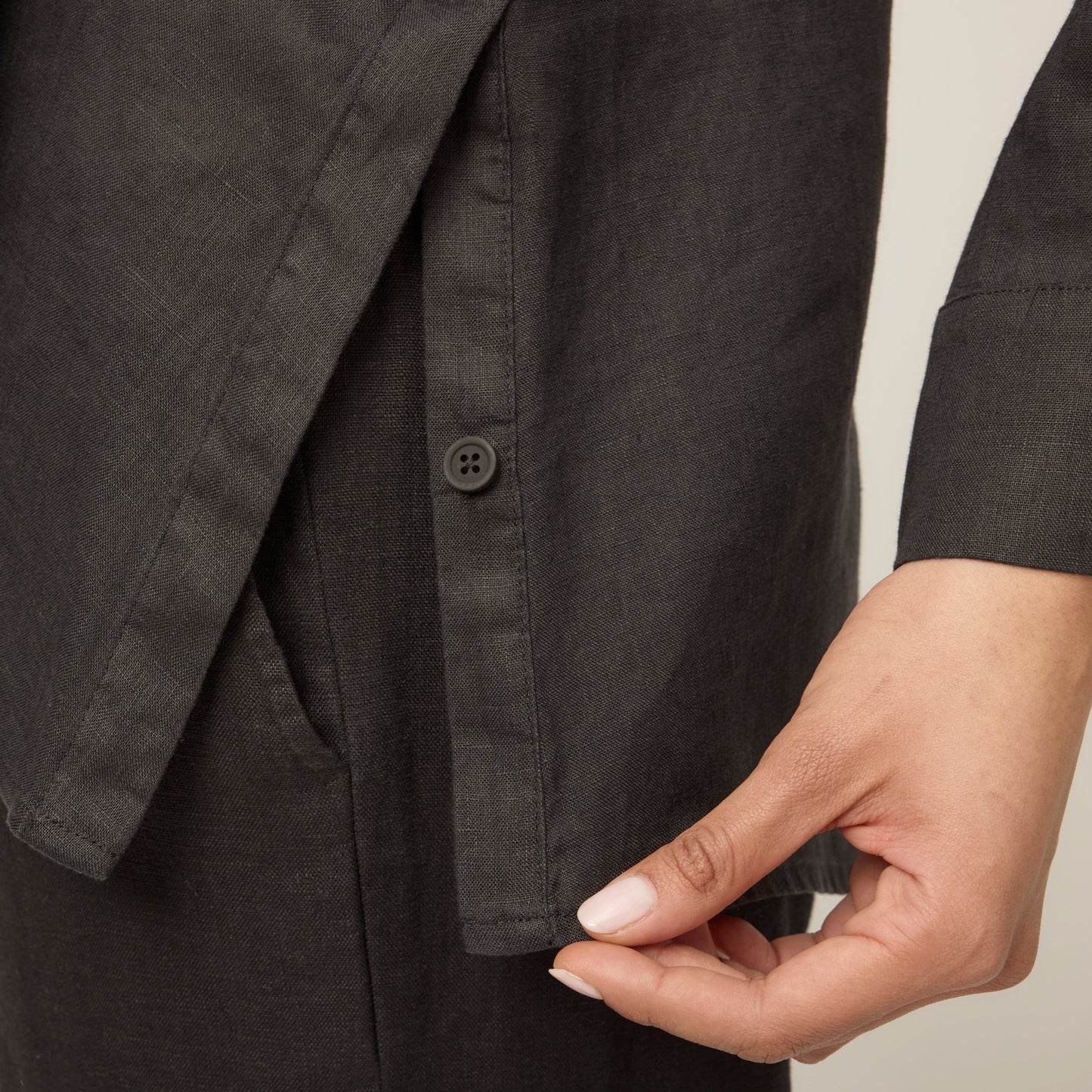 Tilley Linen Side Open Shirt