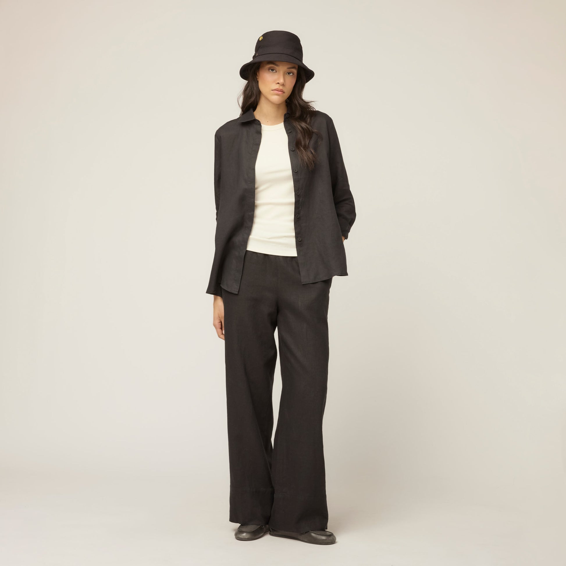 Tilley Linen Side Open Shirt
