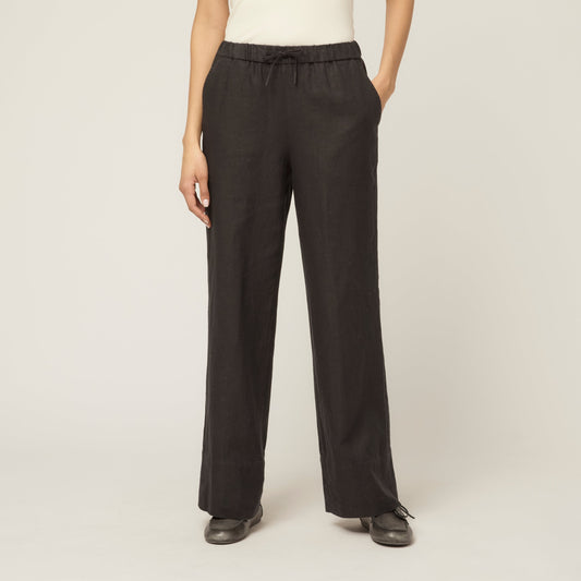 Tilley Linen Pull On Straight Pant