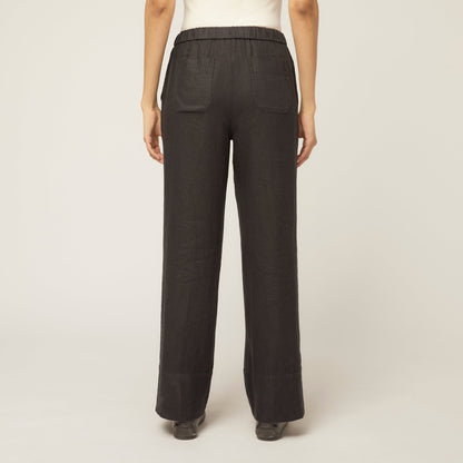 Tilley Linen Pull On Straight Pant