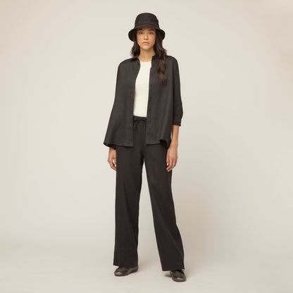 Tilley Linen Pull On Straight Pant