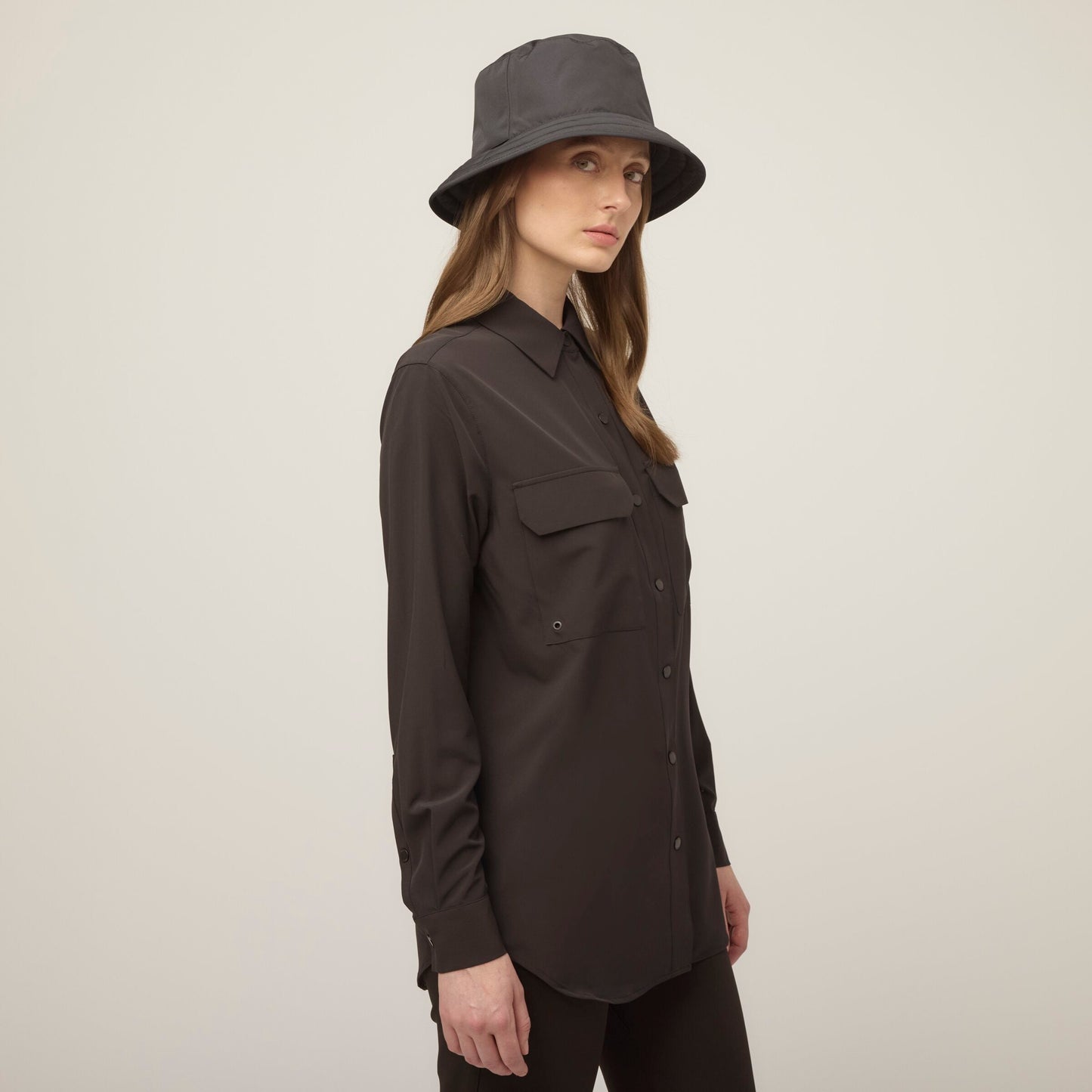 Tilley Tech Slk Long Sleeve Pocket Button Down
