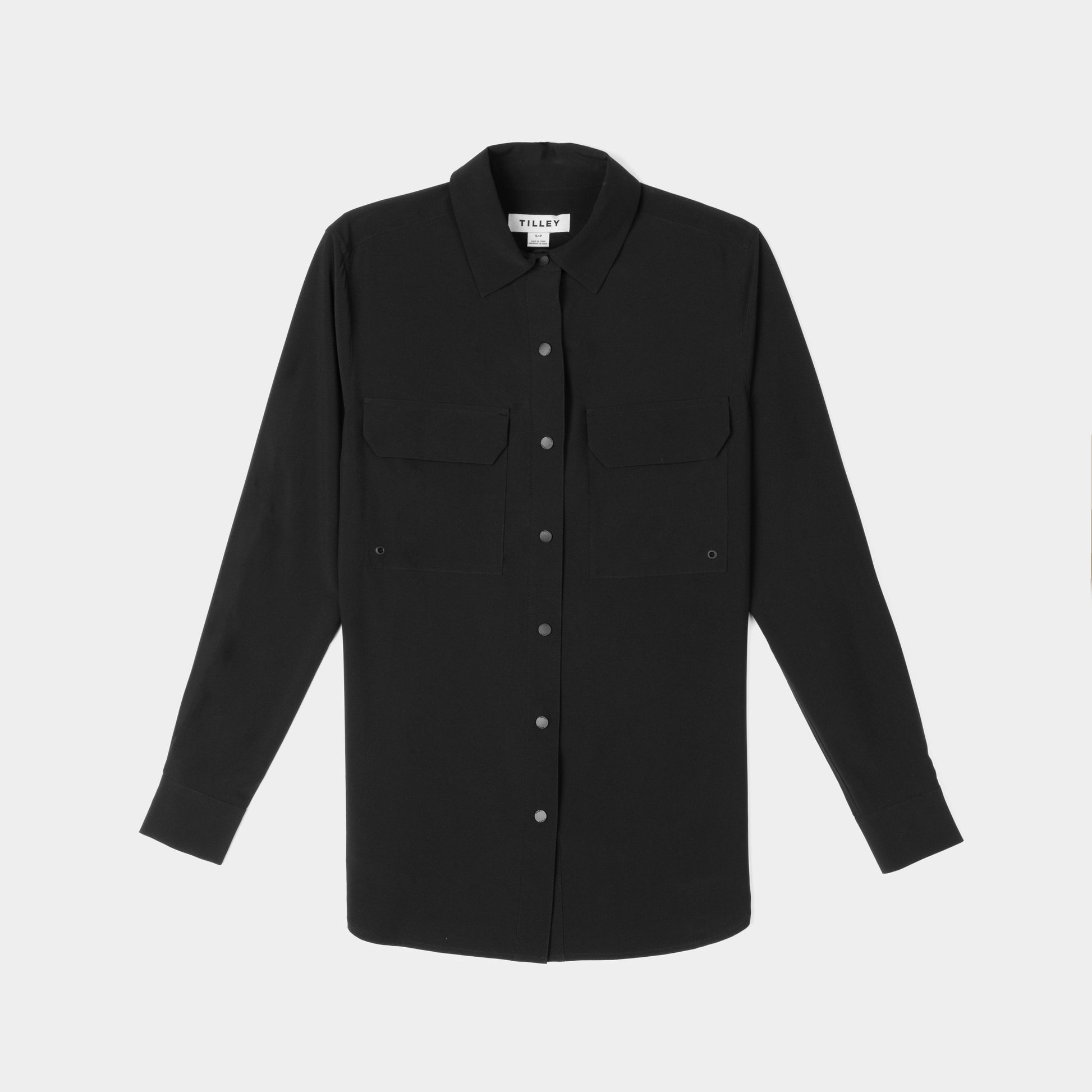 Tilley Tech Slk Long Sleeve Pocket Button Down