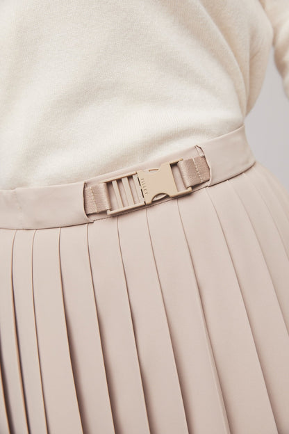 Tilley Tech Slk Pleated Midi Skirt