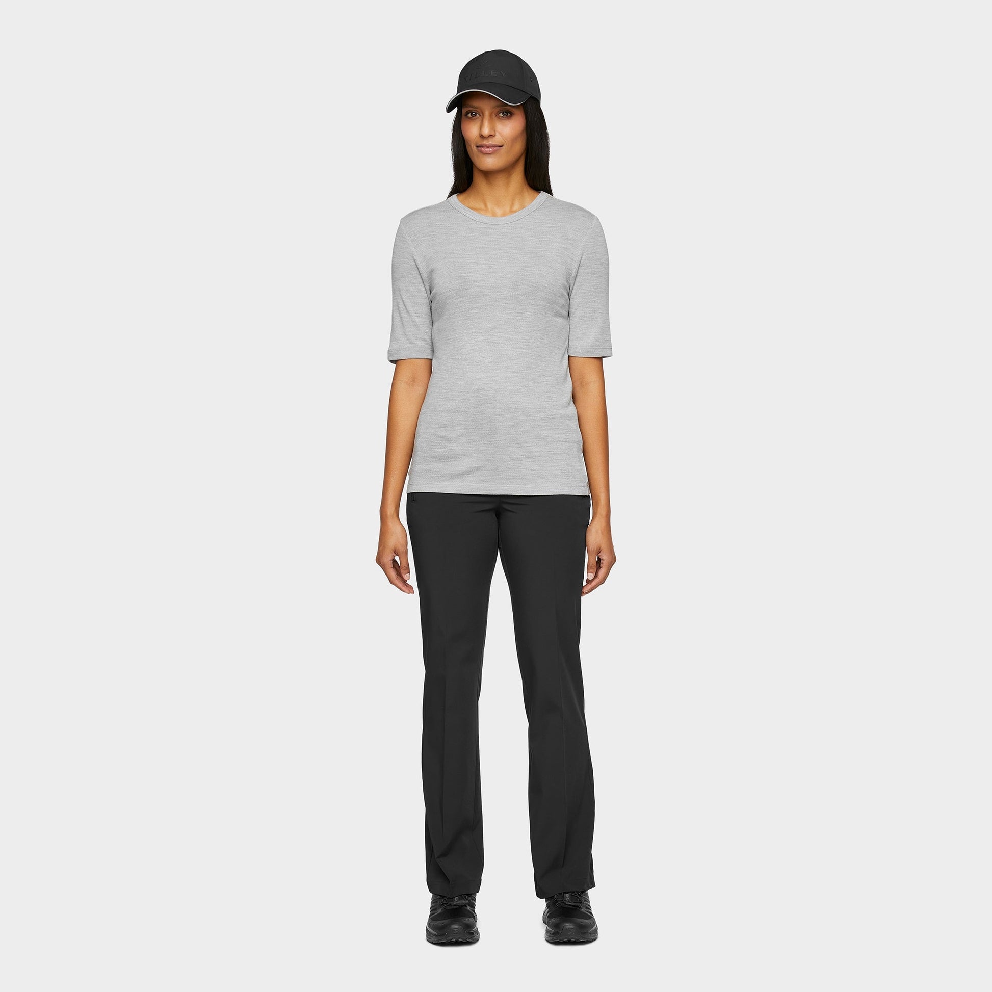 Tilley Merino Rib Fitted Tee