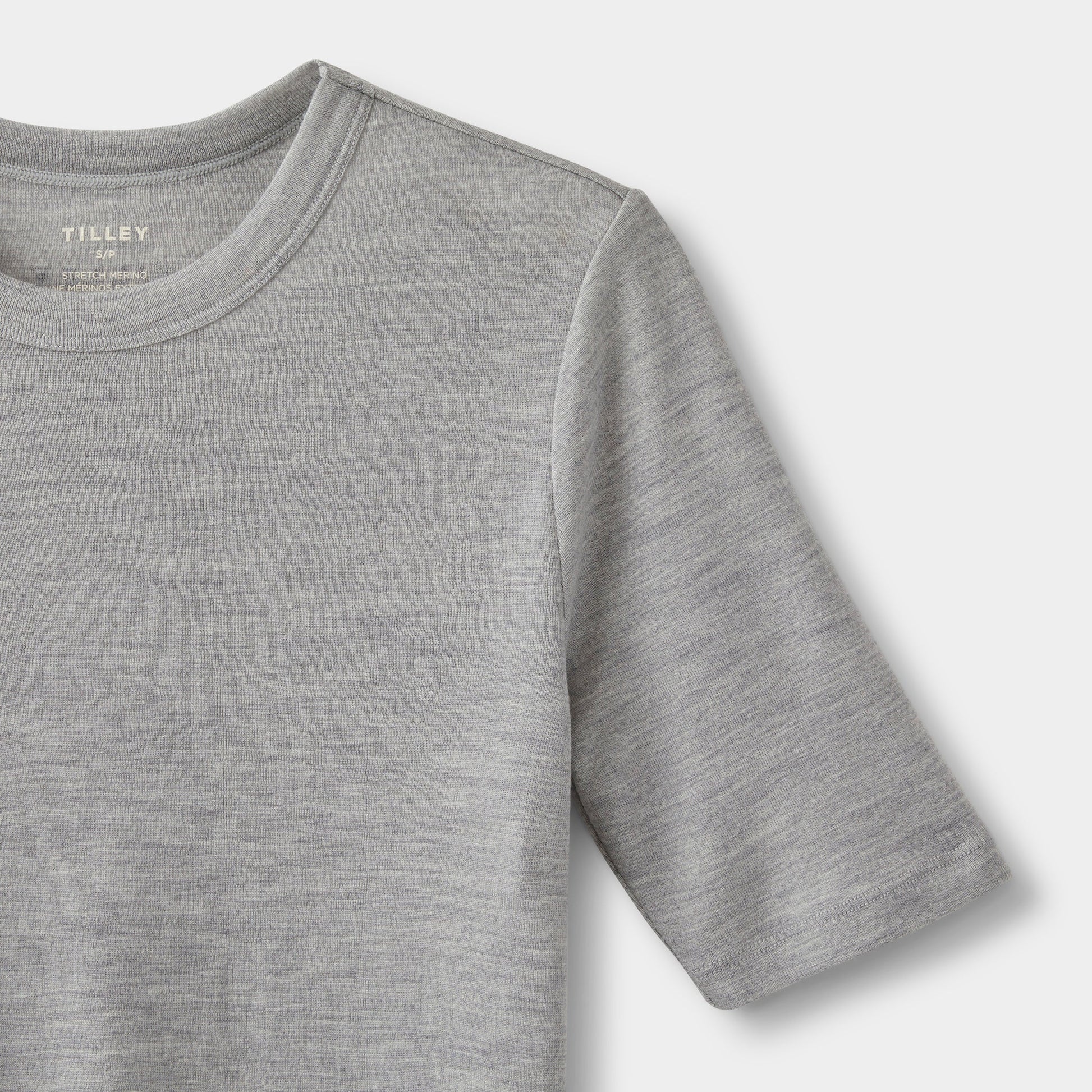 Tilley Merino Rib Fitted Tee