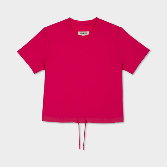 Tilley Cropped Interlock Top