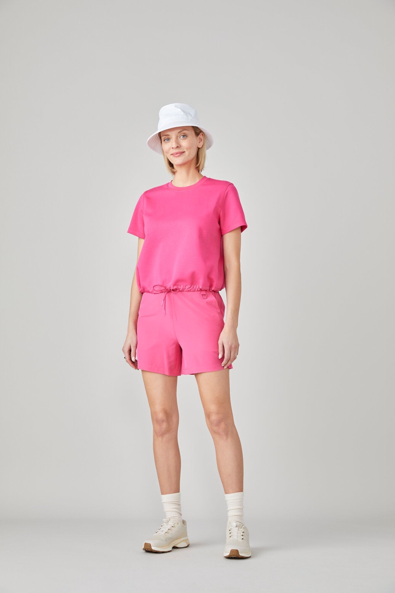 Tilley Cropped Interlock Top