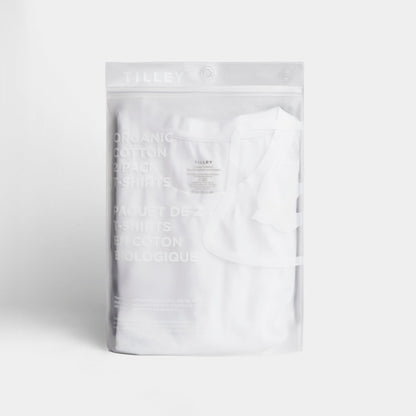 Tilley Organic Crew T-shirt - 2 Pack