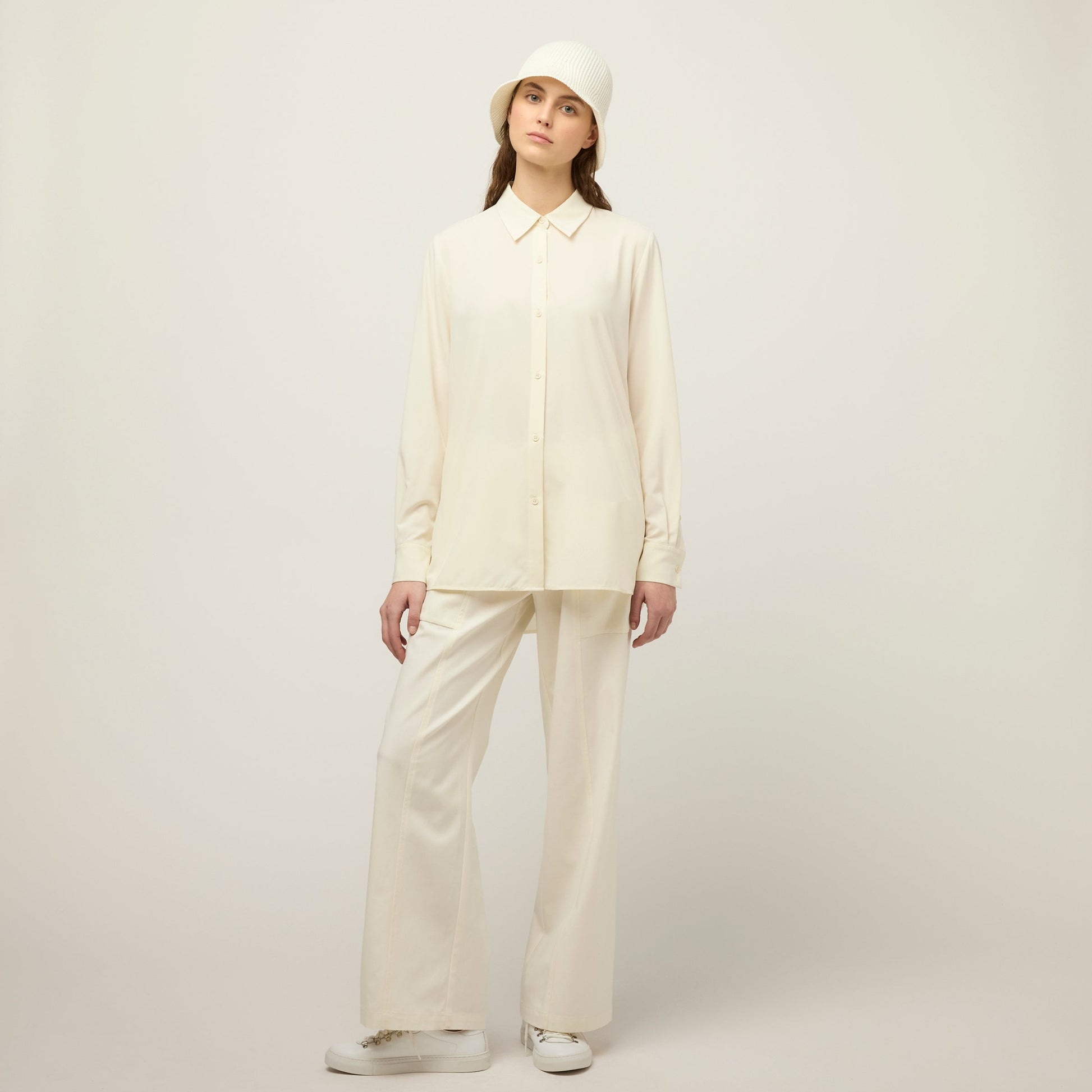 Tilley Tech Slk Long Sleeve Button Top