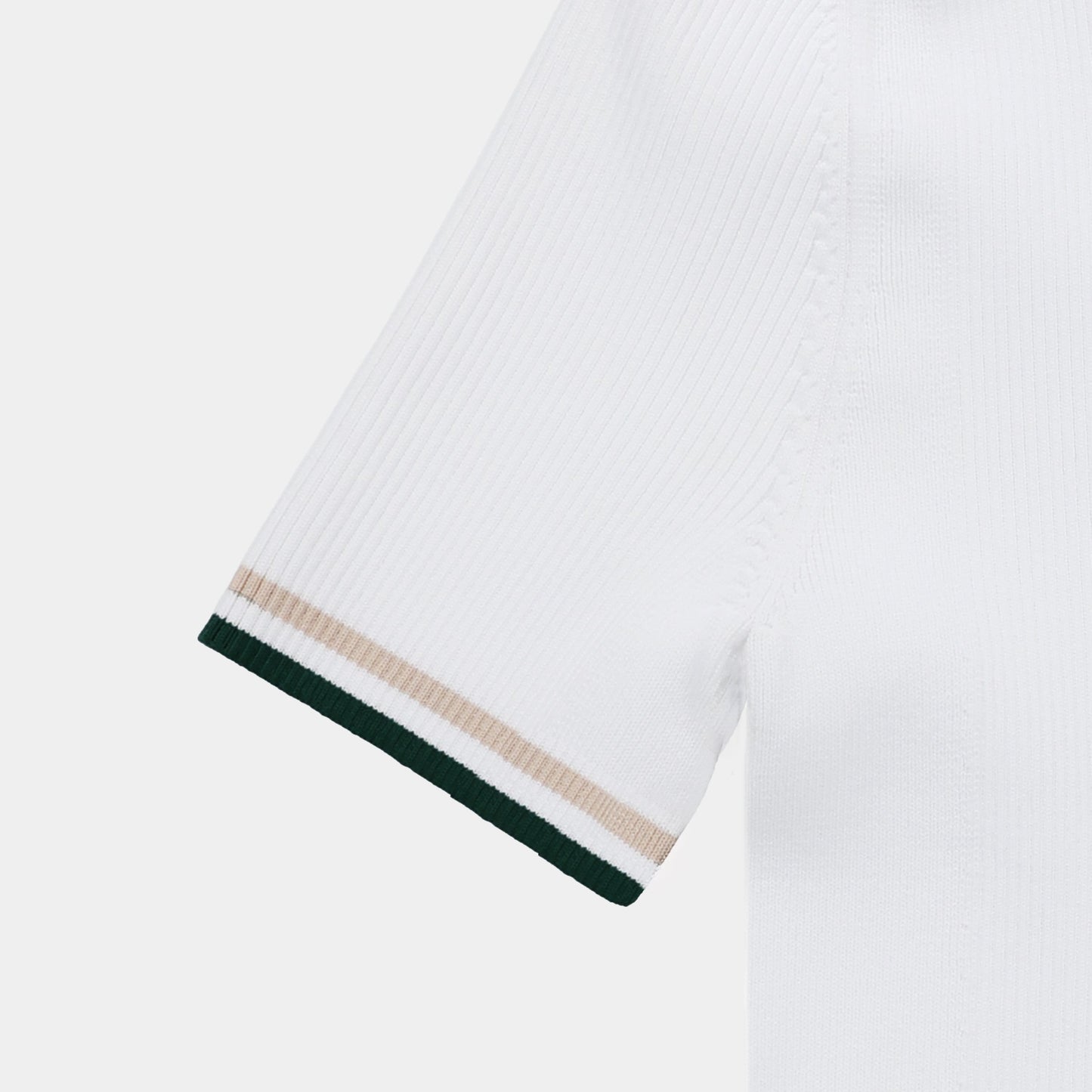 Tilley Stripe Zip Polo