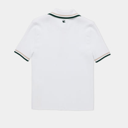 Tilley Stripe Zip Polo
