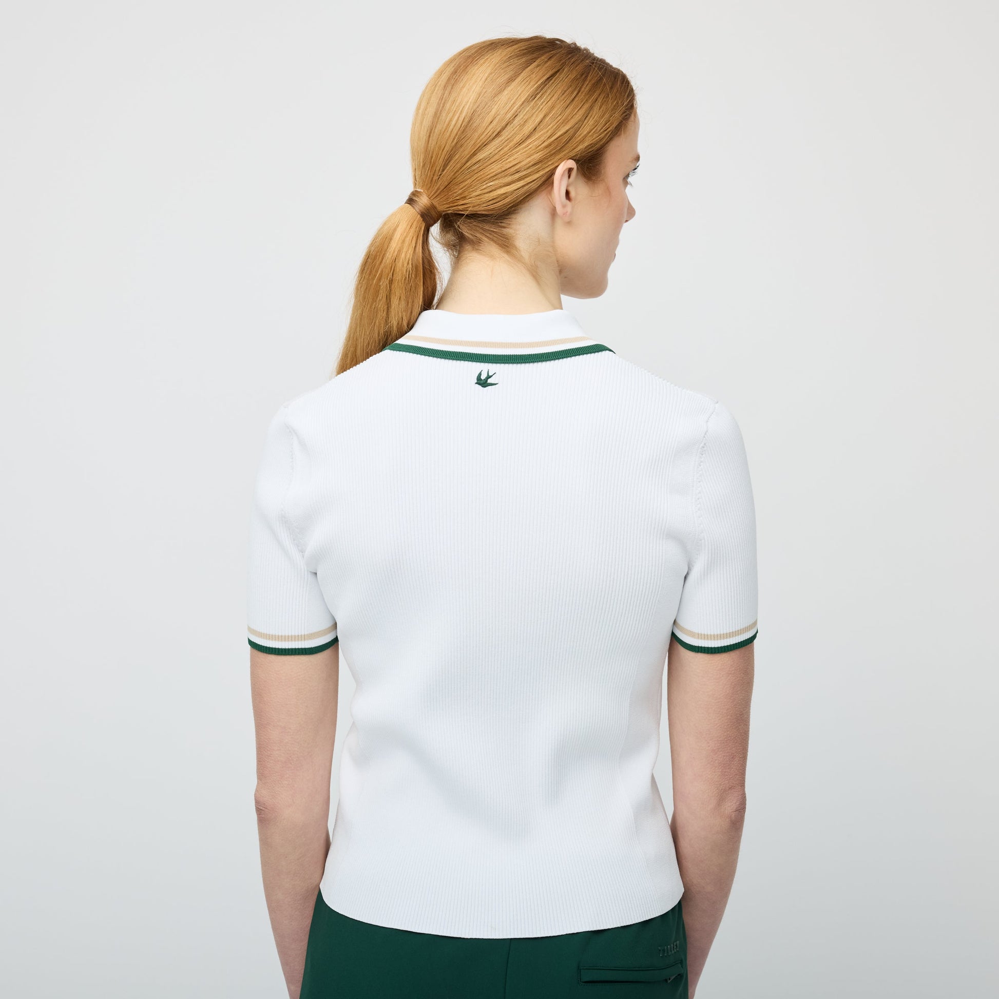 Tilley Stripe Zip Polo