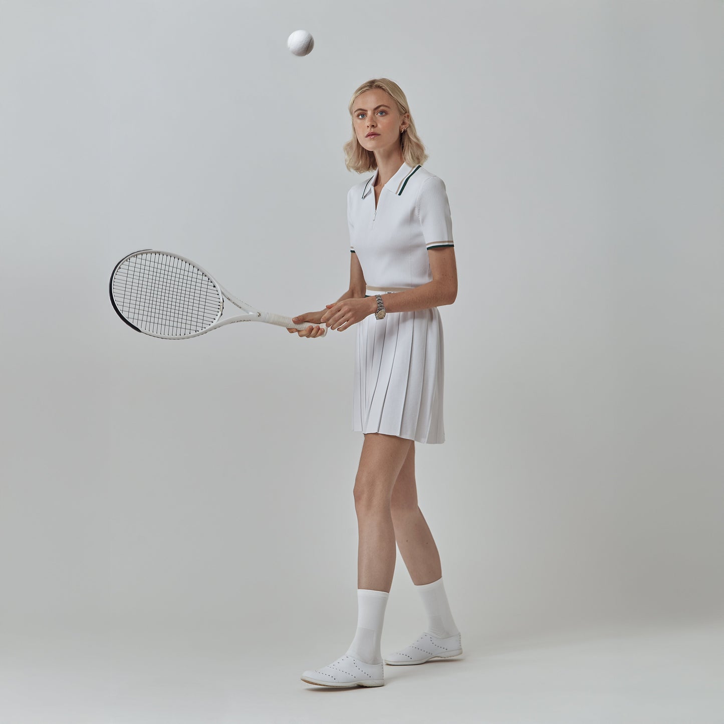 Tilley Stripe Zip Polo