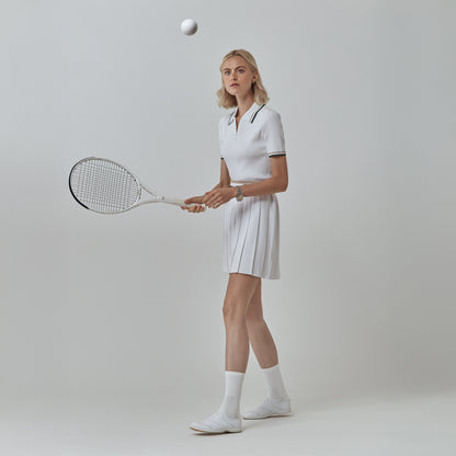 Tilley Stripe Zip Polo