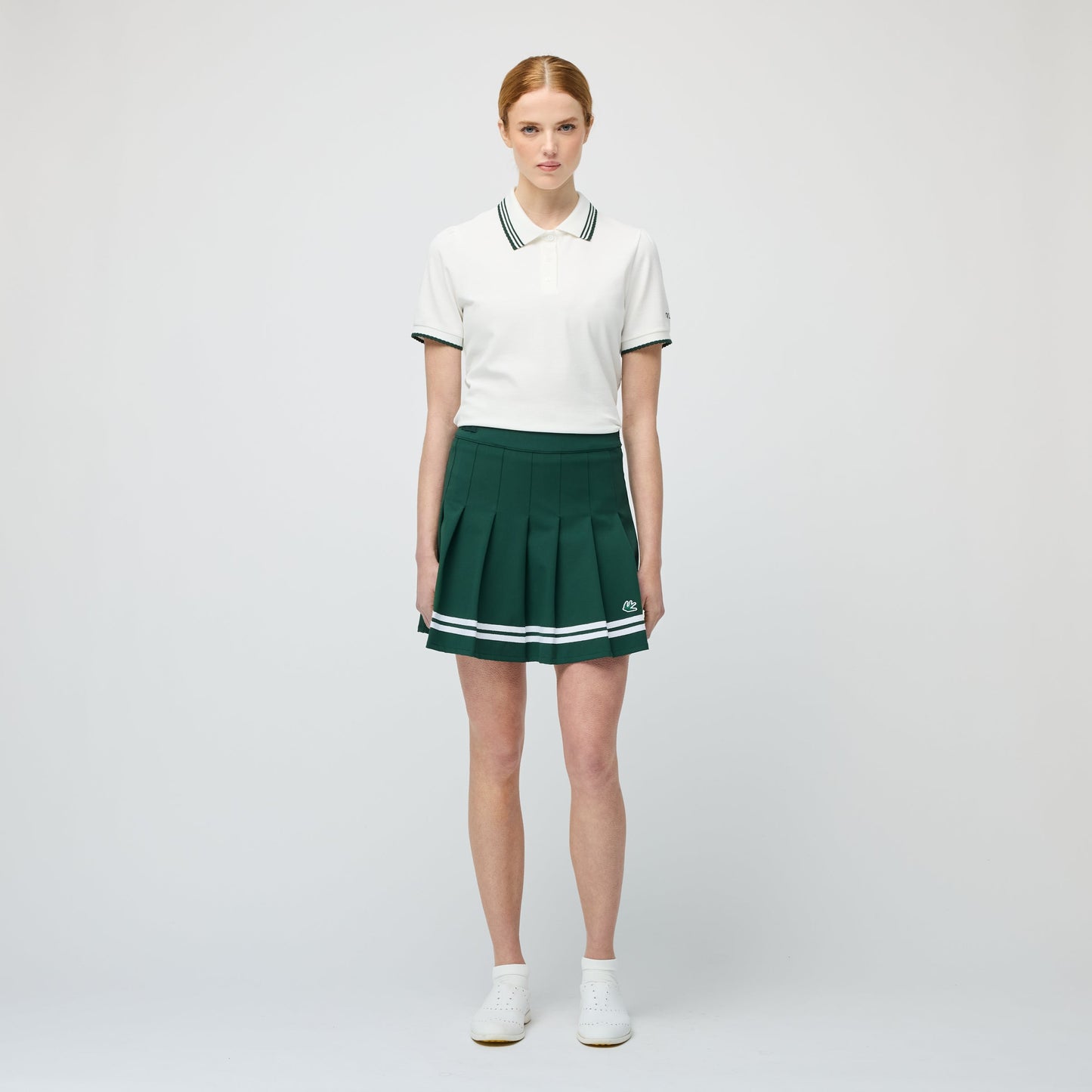 Tilley Ribbon Pleated Skirt