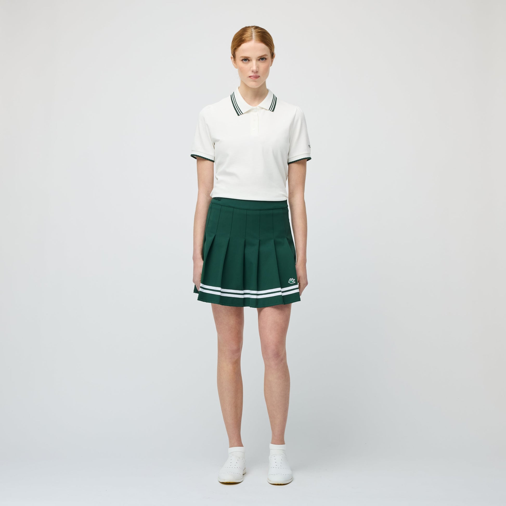 Tilley Ribbon Pleated Skirt
