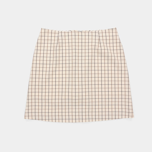 Tilley Retro Check A Line Skirt