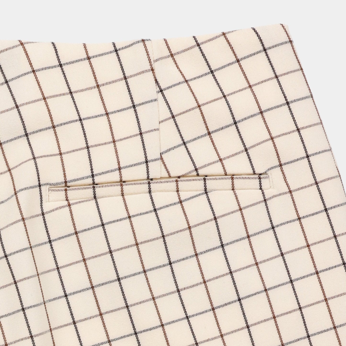 Tilley Retro Check A Line Skirt