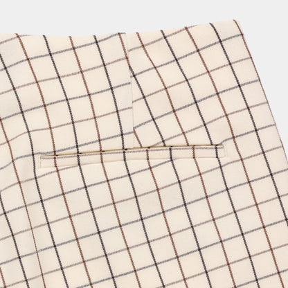 Tilley Retro Check A Line Skirt