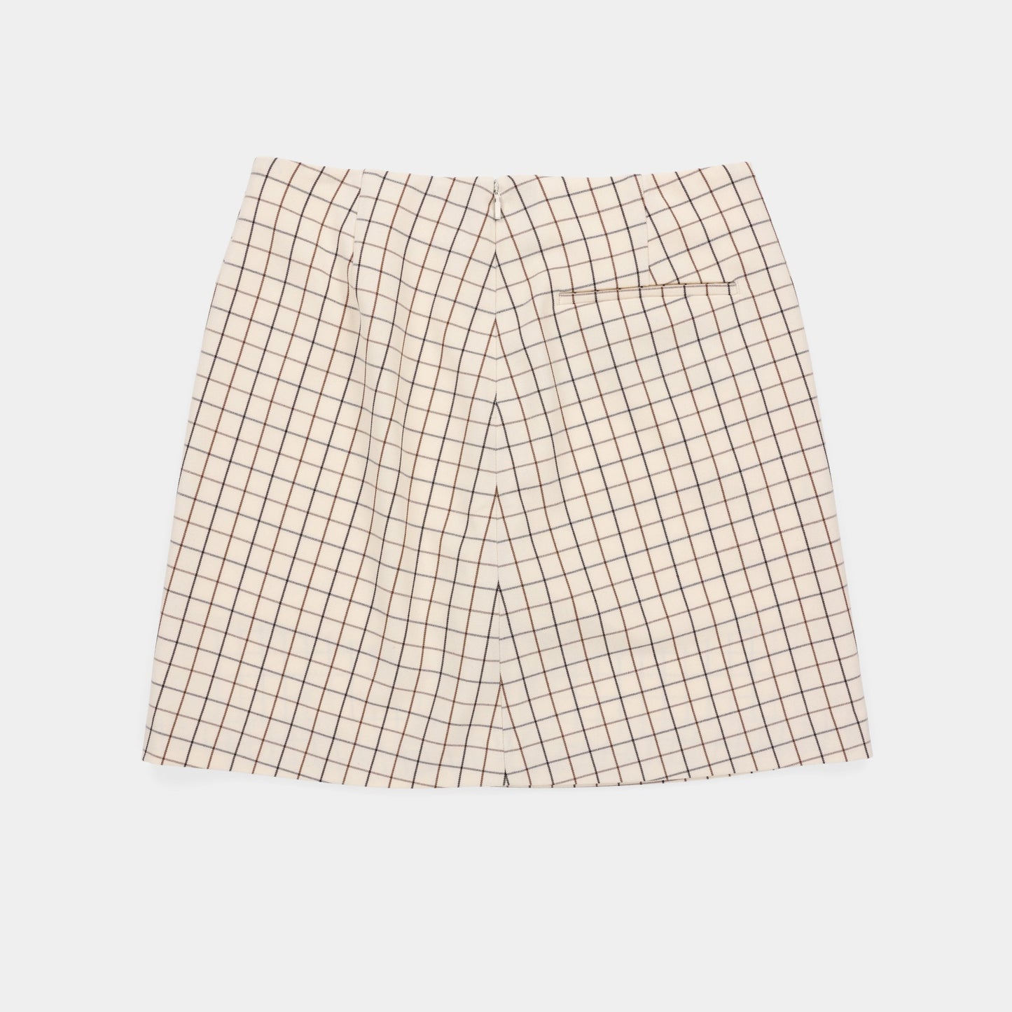 Tilley Retro Check A Line Skirt