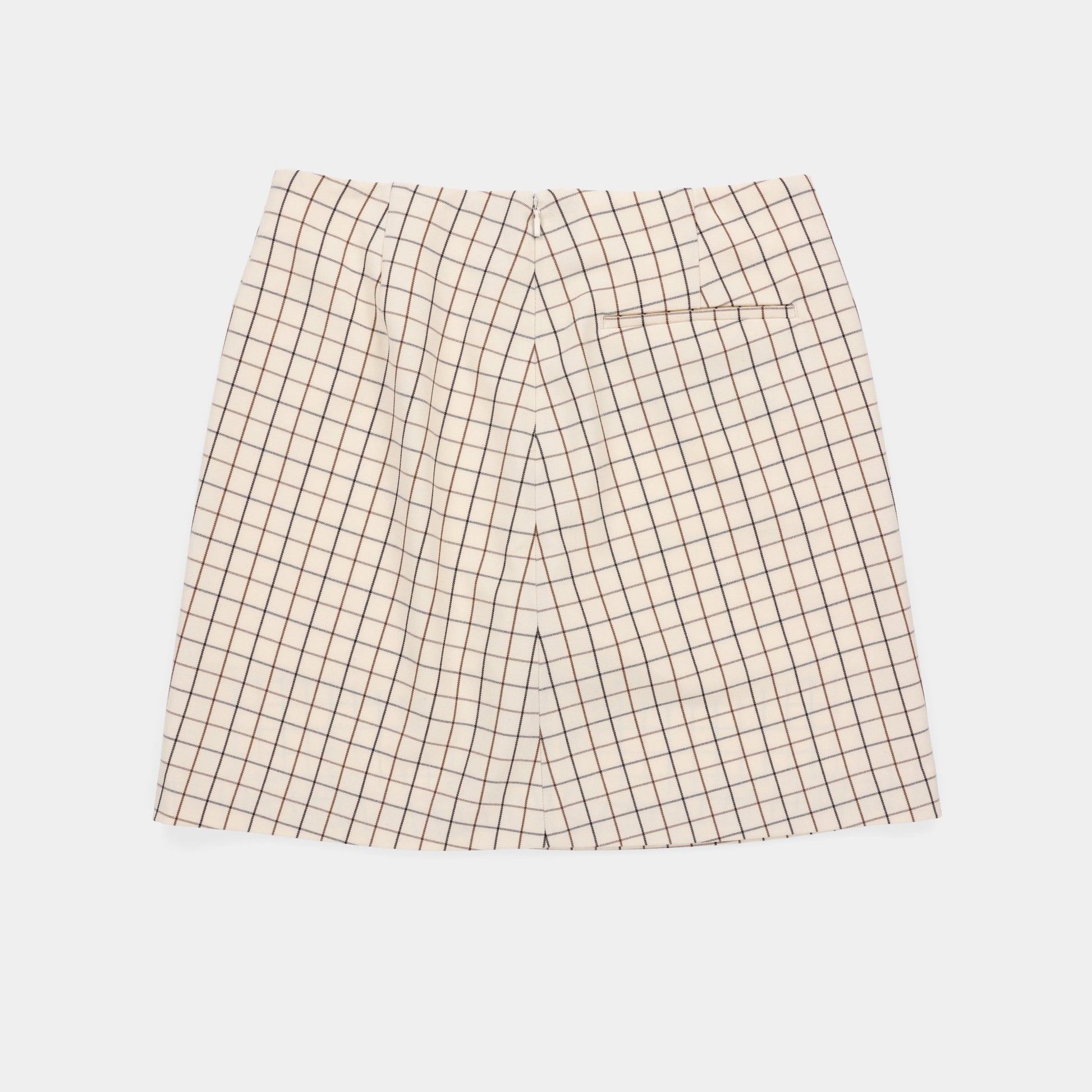 Tilley Retro Check A Line Skirt