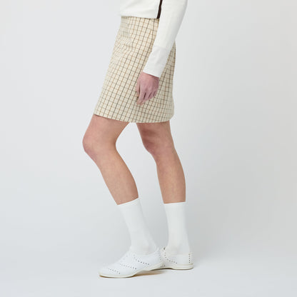 Tilley Retro Check A Line Skirt
