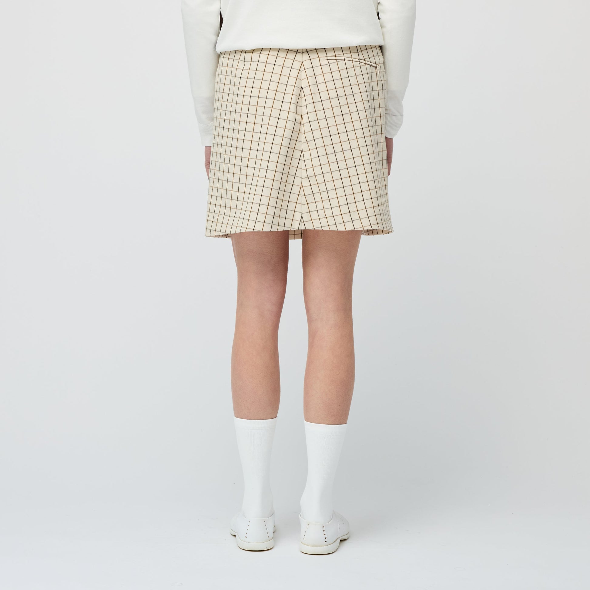 Tilley Retro Check A Line Skirt