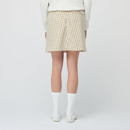 Tilley Retro Check A Line Skirt